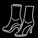 Pair Of Boots Handmade Art Neon Sign