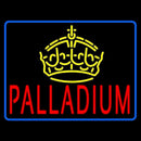 Palladium Block Crown Handmade Art Neon Sign