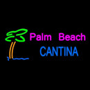 Palm Beach Cantina Handmade Art Neon Sign