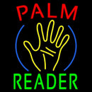 Palm Reader Hand Logo Handmade Art Neon Sign