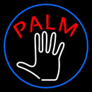 Palm Tarot Crystal Handmade Art Neon Sign