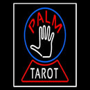 Palm Tarot Crystal Handmade Art Neon Sign