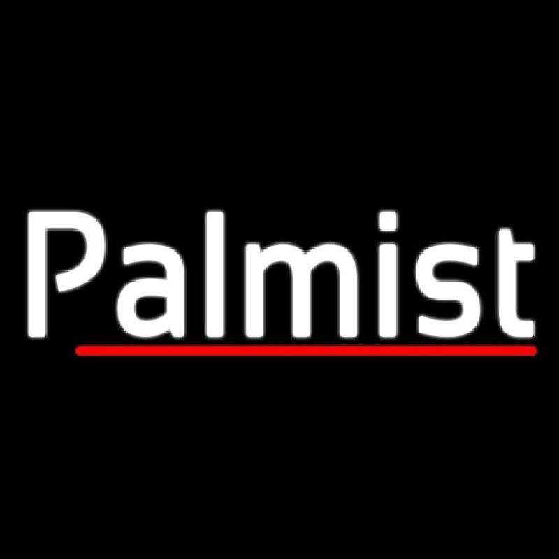 Palmist With Red Line Handmade Art Neon Sign