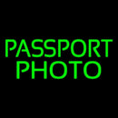 Passport Photo Block Handmade Art Neon Sign