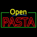 Pasta Open Handmade Art Neon Sign