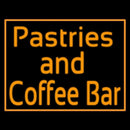 Pastries and Coffee Bar Handmade Art Neon Sign