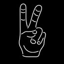 Peace Handmade Art Neon Sign