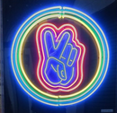 Peace Neon Sign