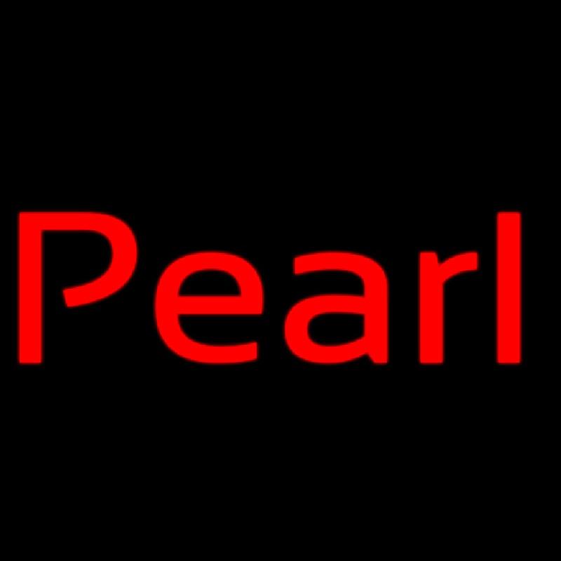 Pearl Cursive Handmade Art Neon Sign