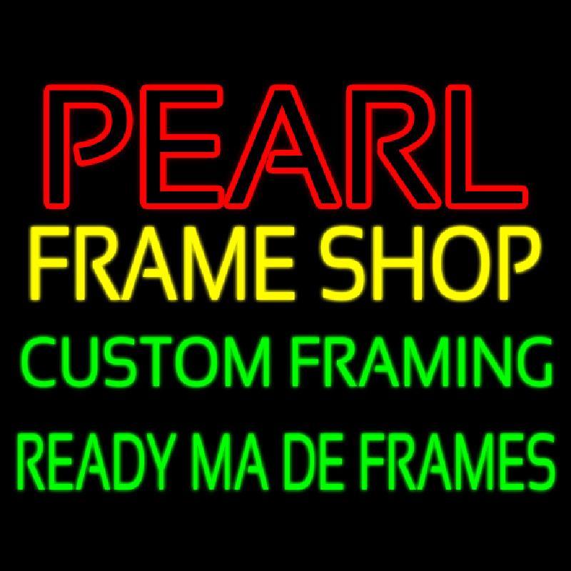 Pearl Frame Shop Handmade Art Neon Sign