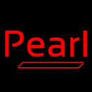 Pearl Red Line Handmade Art Neon Sign