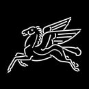 Pegasus Gasoline Handmade Art Neon Sign