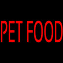 Pet Food Block Handmade Art Neon Sign