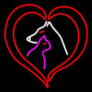 Pet Lovers Handmade Art Neon Sign