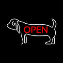 Pet Open 3 Handmade Art Neon Sign