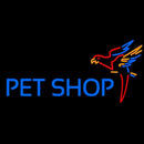 Pet Shop Parrot Handmade Art Neon Sign