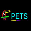 Pets With Logo Handmade Art Neon Sign