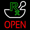 Pharmacy Open Handmade Art Neon Sign