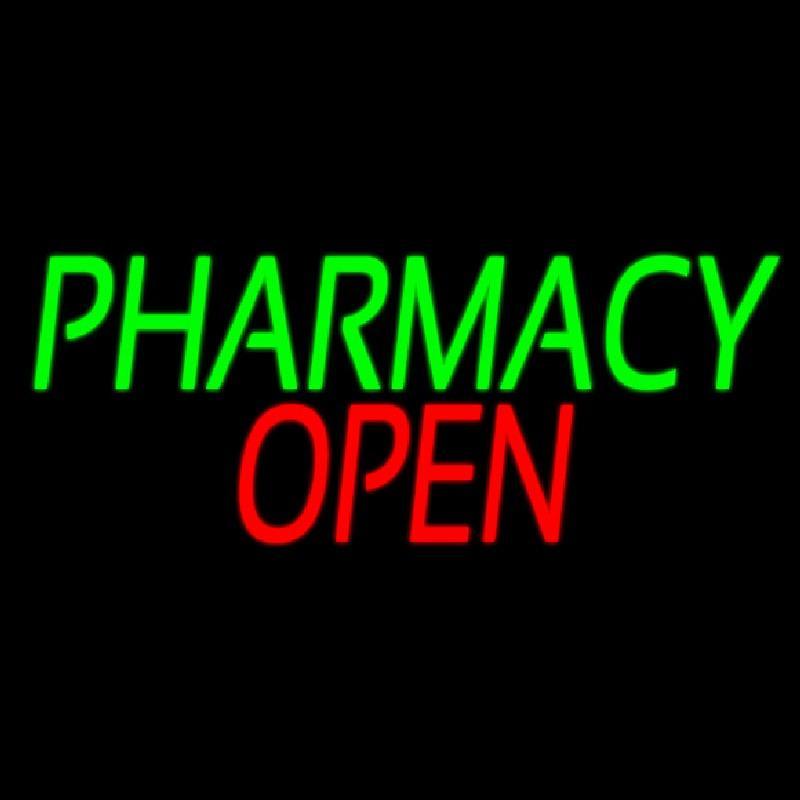 Pharmacy Open Handmade Art Neon Sign