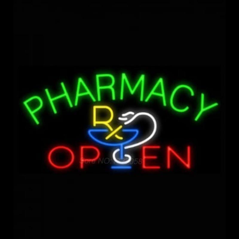 Pharmacy Open Handmade Art Neon Sign
