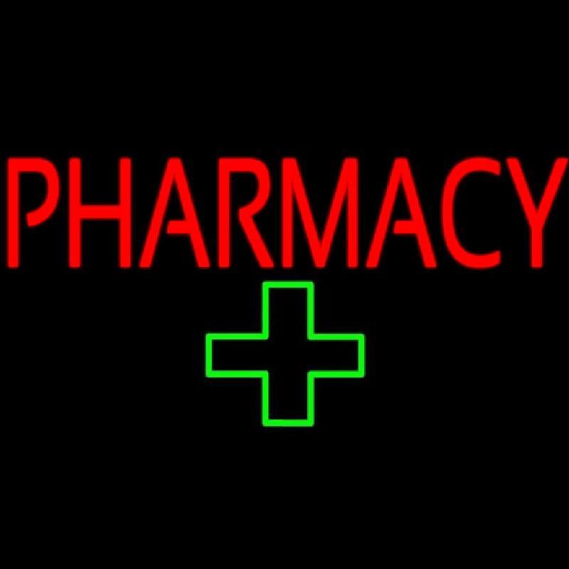 Pharmacy Plus Logo Handmade Art Neon Sign