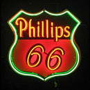 Phillips 66 Gasoline Handmade Art Neon Sign