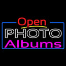 Photo Albums With Open 4 Handmade Art Neon Sign
