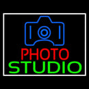 Photo Studio With Camera Logo Handmade Art Neon Sign