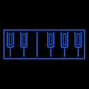 Piano Keyboard 1 Handmade Art Neon Sign