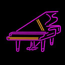 Piano Logo Handmade Art Neon Sign