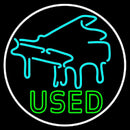 Piano Used Handmade Art Neon Sign