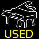 Piano Used Handmade Art Neon Sign