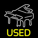 Piano Used Handmade Art Neon Sign