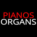 Pianos Organs Block 1 Handmade Art Neon Sign