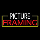 Picture Framing With Border Logo Handmade Art Neon Sign