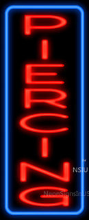 Piercing Neon Sign