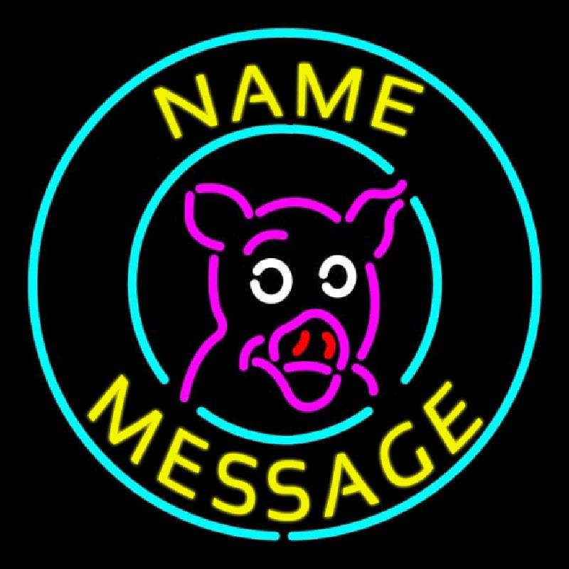 Pig Handmade Art Neon Sign