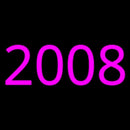 Pink 2008 Handmade Art Neon Sign