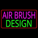 Pink Airbrush Design Handmade Art Neon Sign
