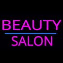 Pink Beauty Salon Blue Line Handmade Art Neon Sign