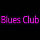 Pink Blues Club Handmade Art Neon Sign