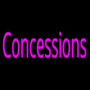 Pink Concessions Handmade Art Neon Sign
