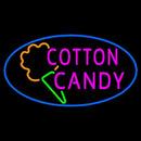 Pink Cotton Candy Handmade Art Neon Sign