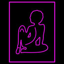 Pink Dancer Handmade Art Neon Sign