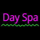 Pink Day Spa Green Waves Handmade Art Neon Sign
