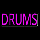Pink Drums Handmade Art Neon Sign