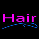 Pink Hair Blue Line Handmade Art Neon Sign