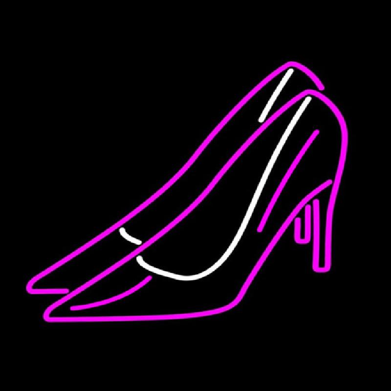 Pink High Heels Handmade Art Neon Sign