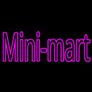 Pink Mini Mart Handmade Art Neon Sign