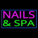 Pink Nails And Spa Green Handmade Art Neon Sign